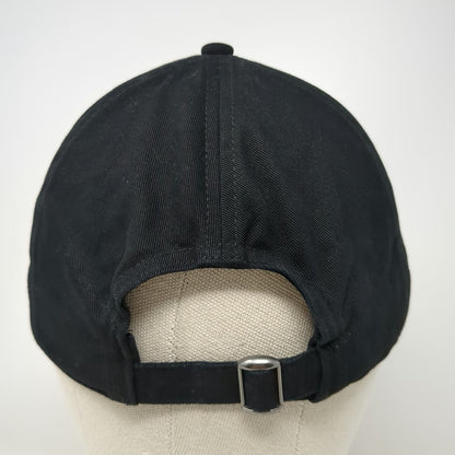 Gap Black Baseball Cap OSFM Adjustable Cotton Embroidered Logo Curved Brim Hat
