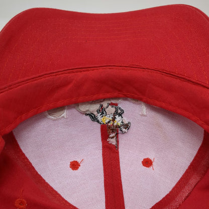 RCMP Elite Baseball Cap Red White One Size Canada Mountie Horse Embroidery Hat