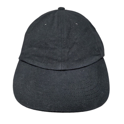 Chef Works Slideback Hat Black One Size Adjustable 6 Panel Blank