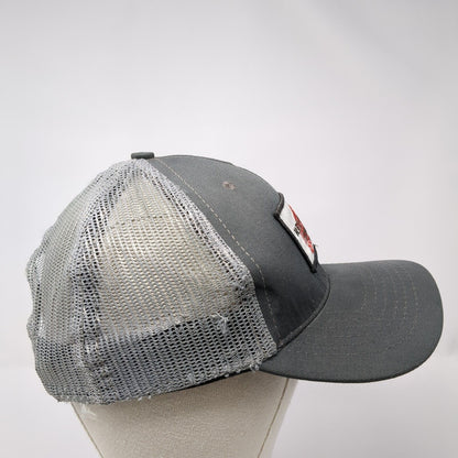 Red Wing Shoes Est 1905 Snapback Trucker Hat Gray One Size Adjustable Mesh Back