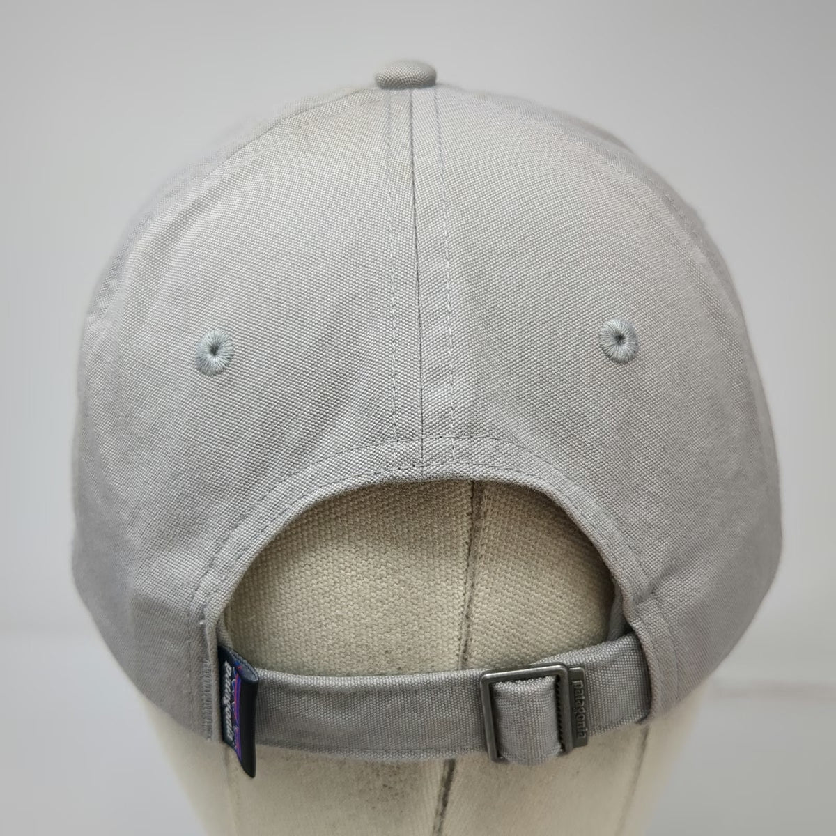 Patagonia Baseball Cap Gray One Size Trout Patch Hat Slideback Adjustable Canvas