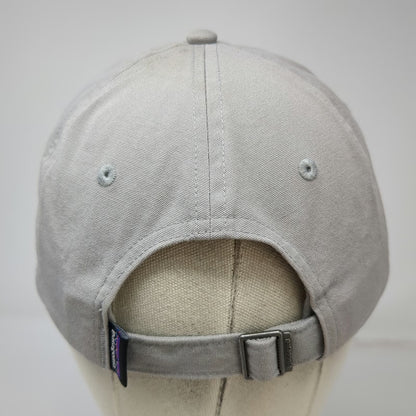 Patagonia Baseball Cap Gray One Size Trout Patch Hat Slideback Adjustable Canvas