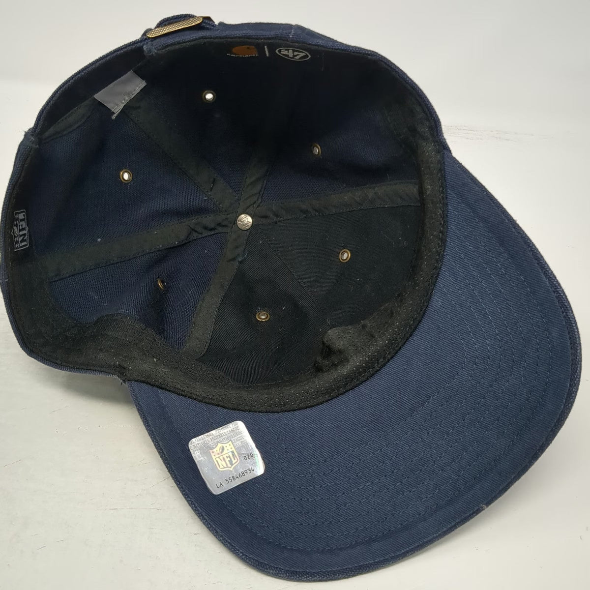 Denver Broncos NFL '47 Carhartt Blue One Size Cap Hat Slideback Adjustable Logo