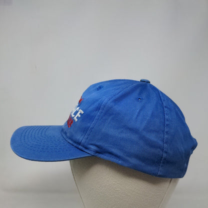 45th Annual Mug Race Rudder Club Snapback Hat Blue OSFA Embroidered Toppers