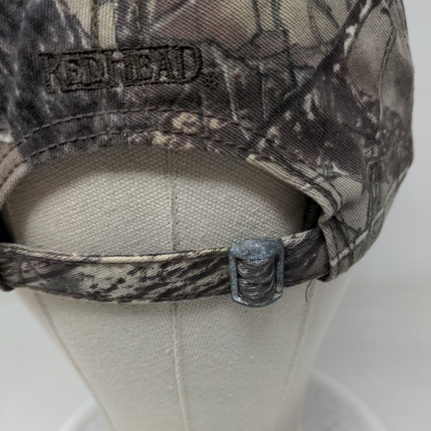 RedHead Slideback Hat Camouflage One Size Adjustable Embroidered Vented Holes
