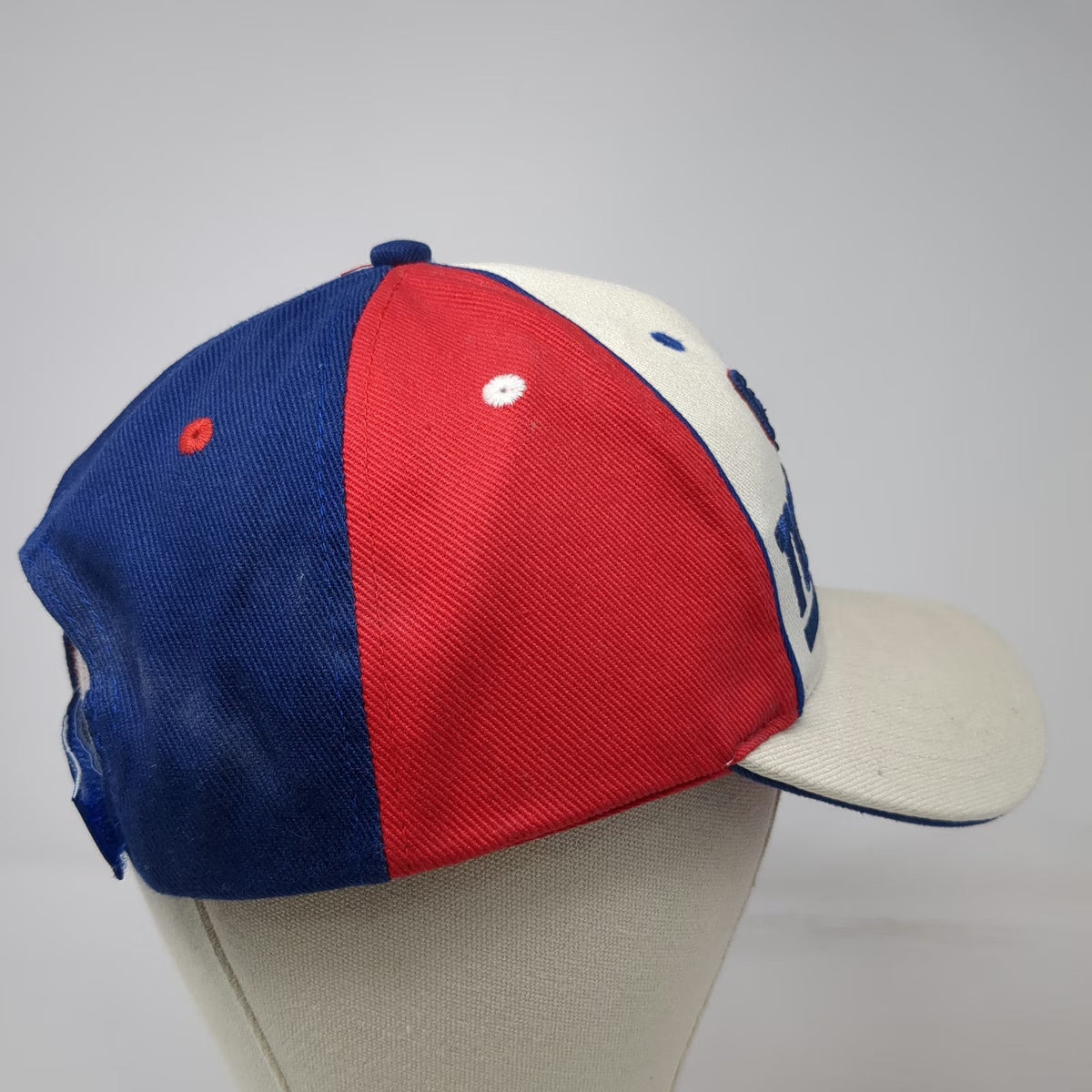 New York Giants NFL Baseball Cap White Red Blue One Size Strapback Logo Team Hat