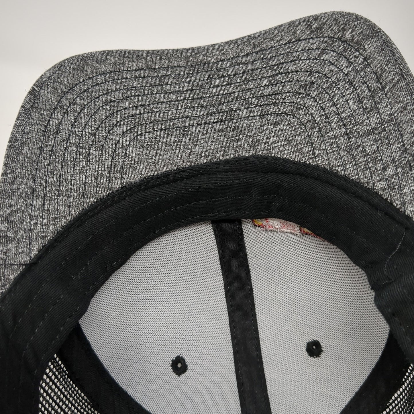 Les Schwab Tires Snapback Mesh Back Trucker Hat Gray One Size Colorblock