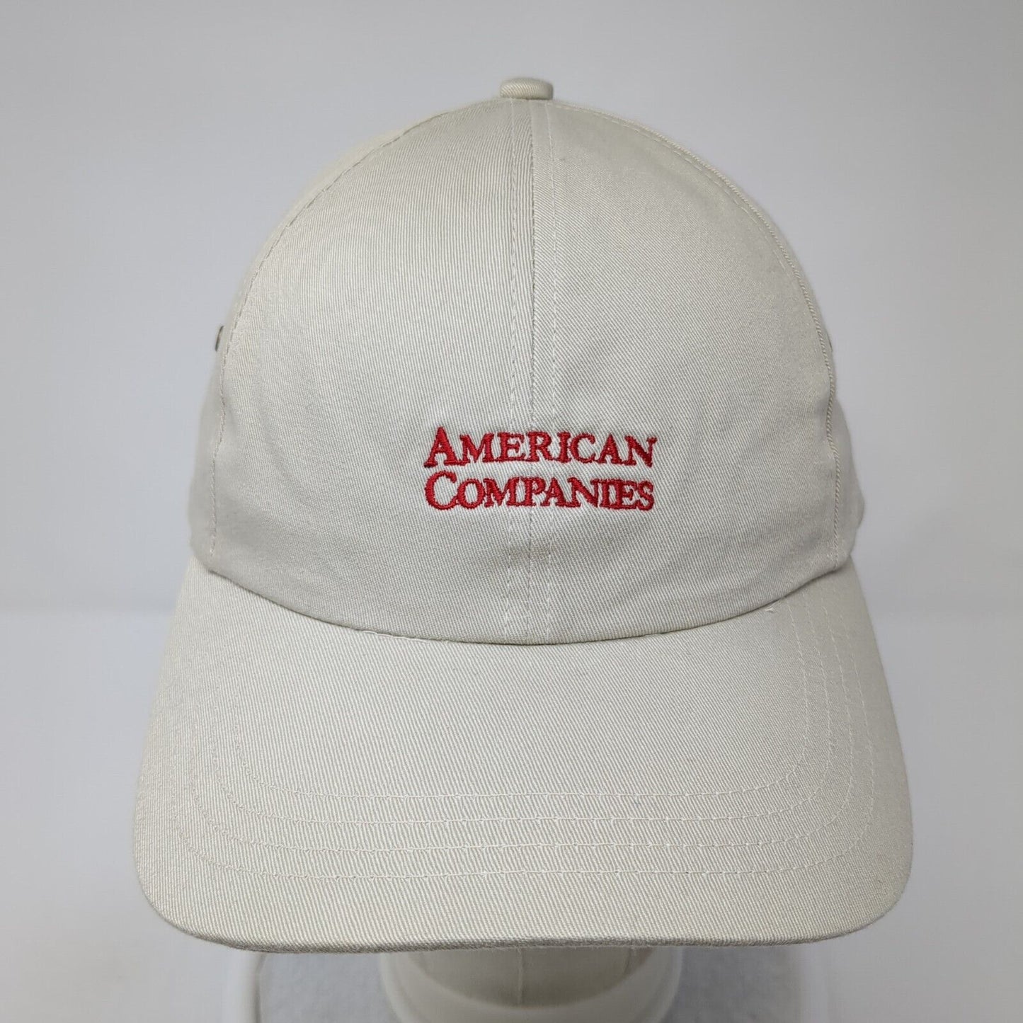 American Companies Slideback HatTan One Size Adjustable Patriotic Port & Company
