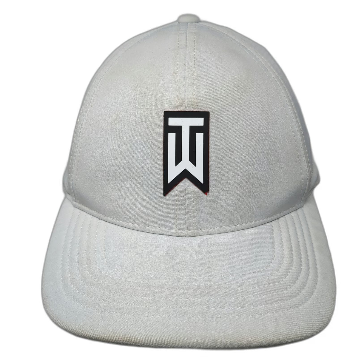 Nike Baseball Cap Gray L Tiger Woods TW Logo Dri-Fit ADV Perforated Legacy91 Hat