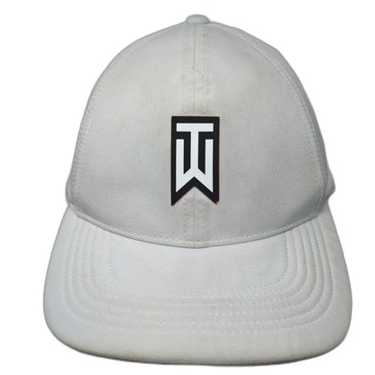 Nike Baseball Cap Gray L Tiger Woods TW Logo Dri-Fit ADV Perforated Legacy91 Hat