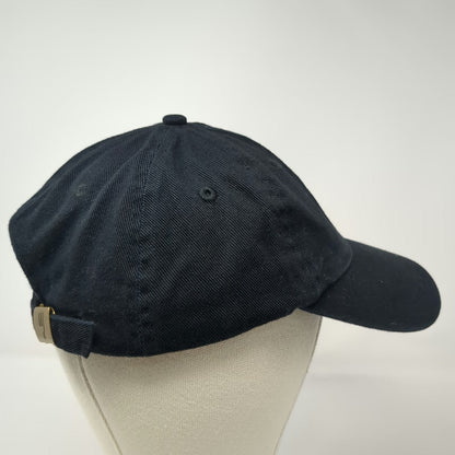 Chef Works Baseball Cap Black One Size Adjustable Slideback Blank Work Hat