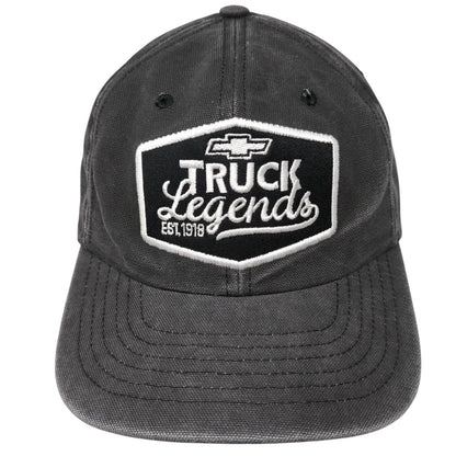 Truck Legends Est. 1918 Slideback Hat Gray OS Adjustable Embroidered 6 Panel