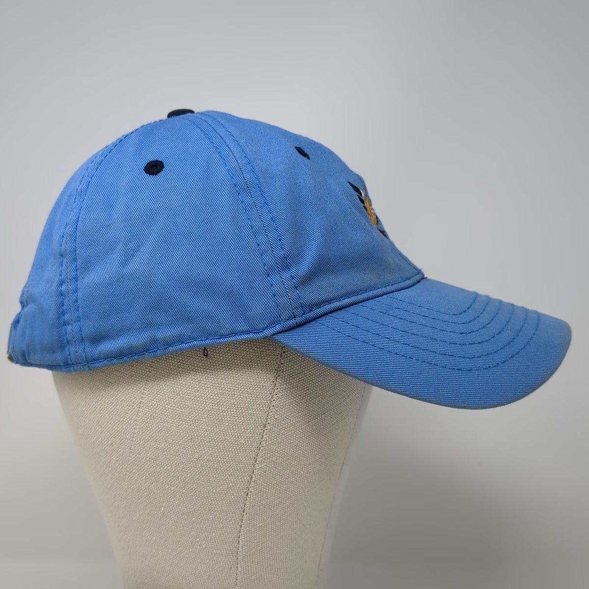 The Game Sycuan Resort Eagle Flower Blue Baseball Cap One Size Slideback Hat