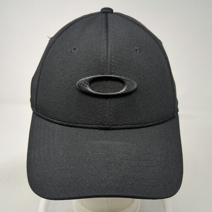 Oakley Baseball Cap Black M Performance Flex Carbon Fiber Icon Curved Brim hat