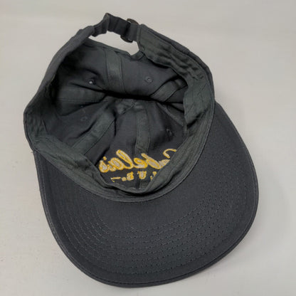 Cabela's Club Slideback Hat Gray OSFM Embroidered 6 Panel Vent Holes