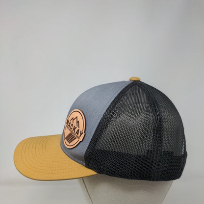 Mackay Adventure Begins Here Snapback Trucker Hat Multi OS Pacific Headwear