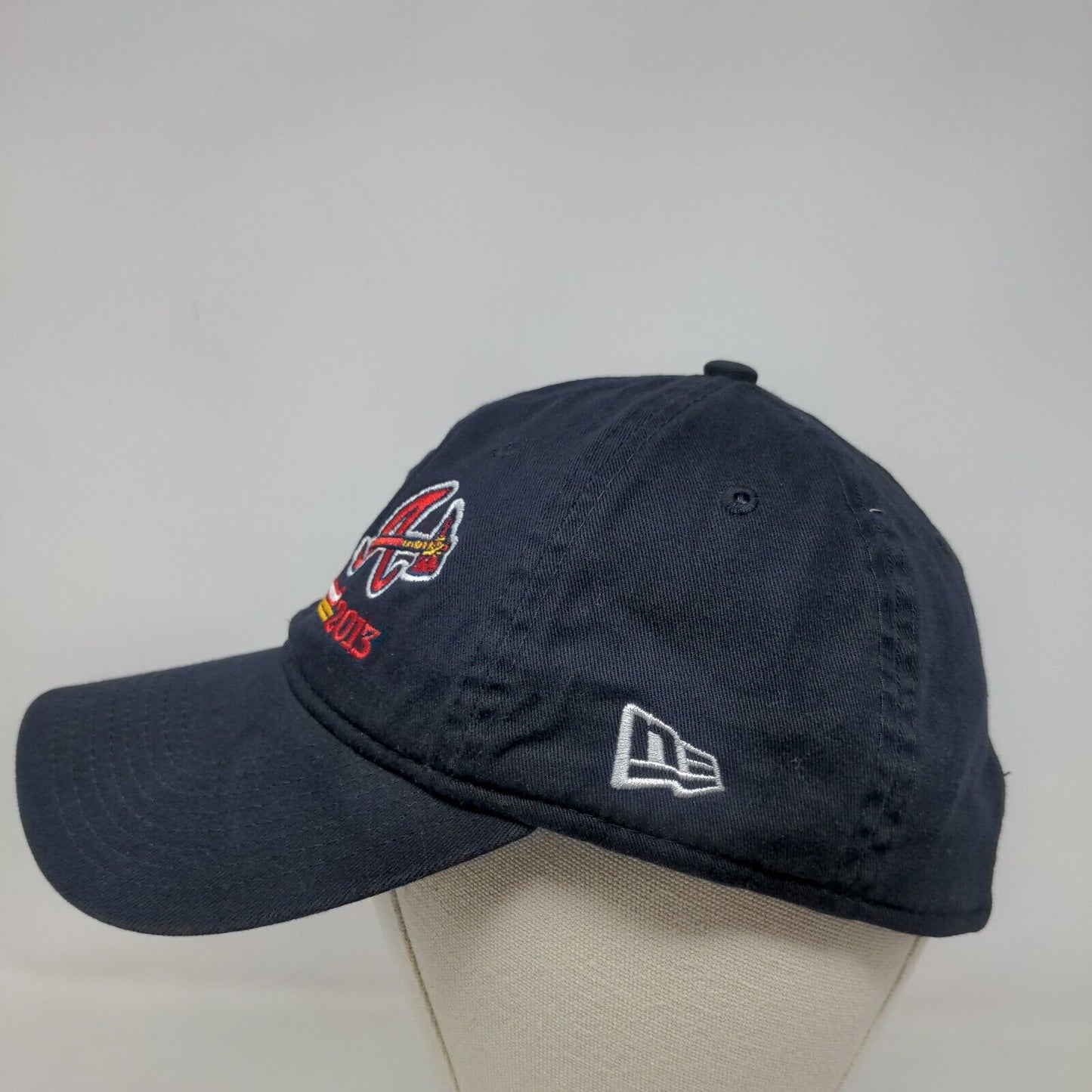 New Era Men's Slideback Hat Blue Atlanta Braves 2013 Spring Training Logo