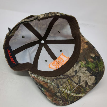 OTTO Baseball Cap Brown One Size Dysart's Bangor Maine Trucking Mossy Oak Camo