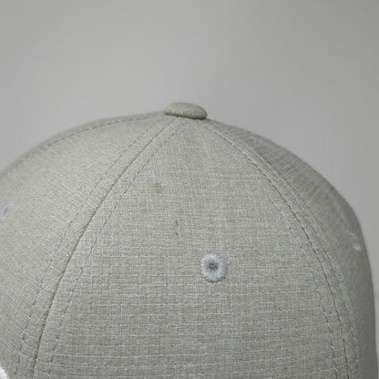 Hurley Baseball Cap Gray XL Flexfit Embroidered Logo Recycled Surf Hat