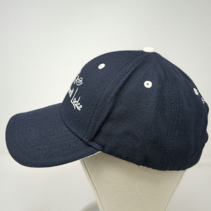 Otto Baseball Cap Blue One Size Arctic Creek Lodge Embroidered Strapback Hat