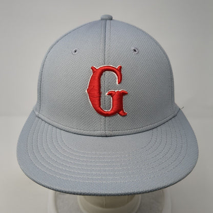 Letter G Logo Fitted Hat Gray M/L Embroidered OC Sports MWS Series