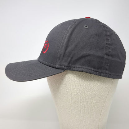 New Era Baseball Cap Gray L 39THIRTY Stretch Fit Motorcycle ProBuild Logo Hat