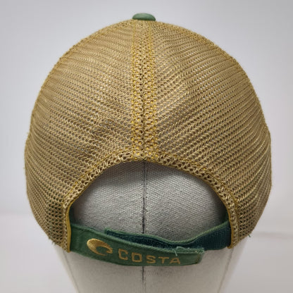 Costa Baseball Cap Green One Size Fly Fishing Film Tour 2020 Patch Mesh Hat