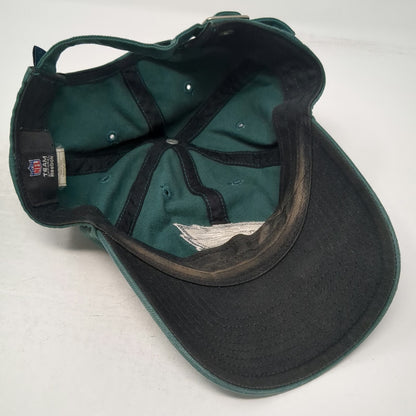Philadelphia Eagles NFL Reebok Green One Size Hat Strapback Slideback Cotton
