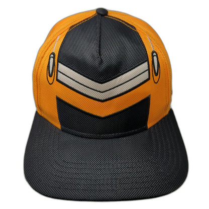 Bioworld Great Saiyaman 5 Panel Orange Black One Size Anime Under Visor Hat
