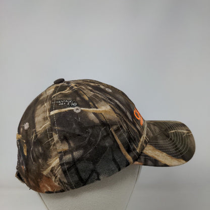 Capitol Hardware Strapback Hat Camo One Size Embroidered Chipola