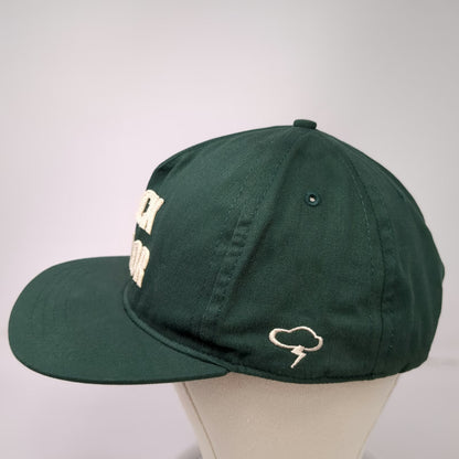 The Ampal Creative 5 Panel Green One Size Jack Taylor Hat Cloud 15 USA Made