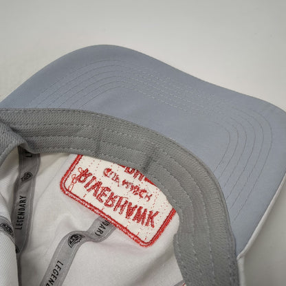 Legendary Baseball Cap White One Size Riverhawk Cup Match RH Redhawk Strapback