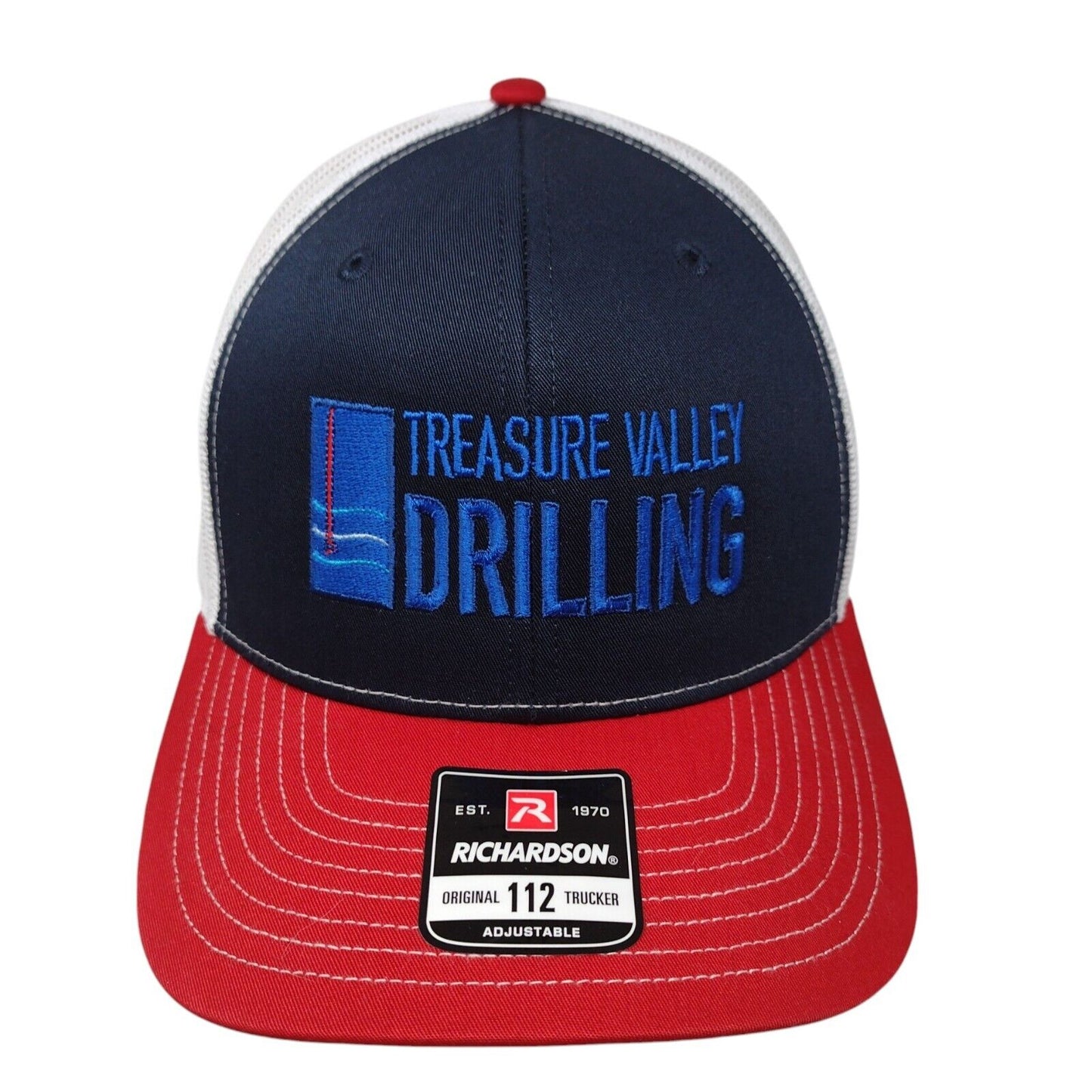 Treasure Valley Drilling Snapback Trucker Hat Multi OSFA Colorblock