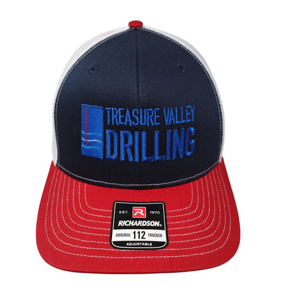 Treasure Valley Drilling Snapback Trucker Hat Multi OSFA Colorblock
