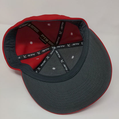 CO Star Fitted Hat Red Small-Medium Embroidered Flexfit Richardson