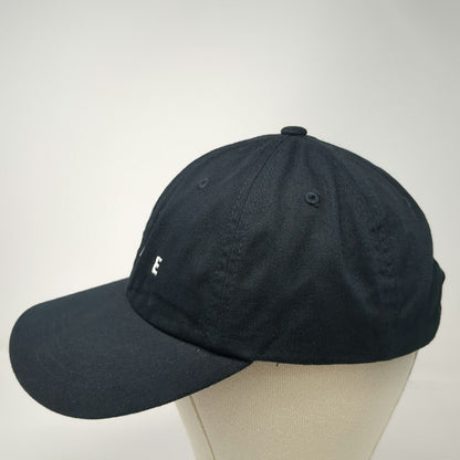Yupoong Baseball Cap Black One Size Hope Embroidery Adjustable Slideback Hat