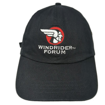 Port and Company Windrider Forum Park City Utah Baseball Cap Black One Size Hat