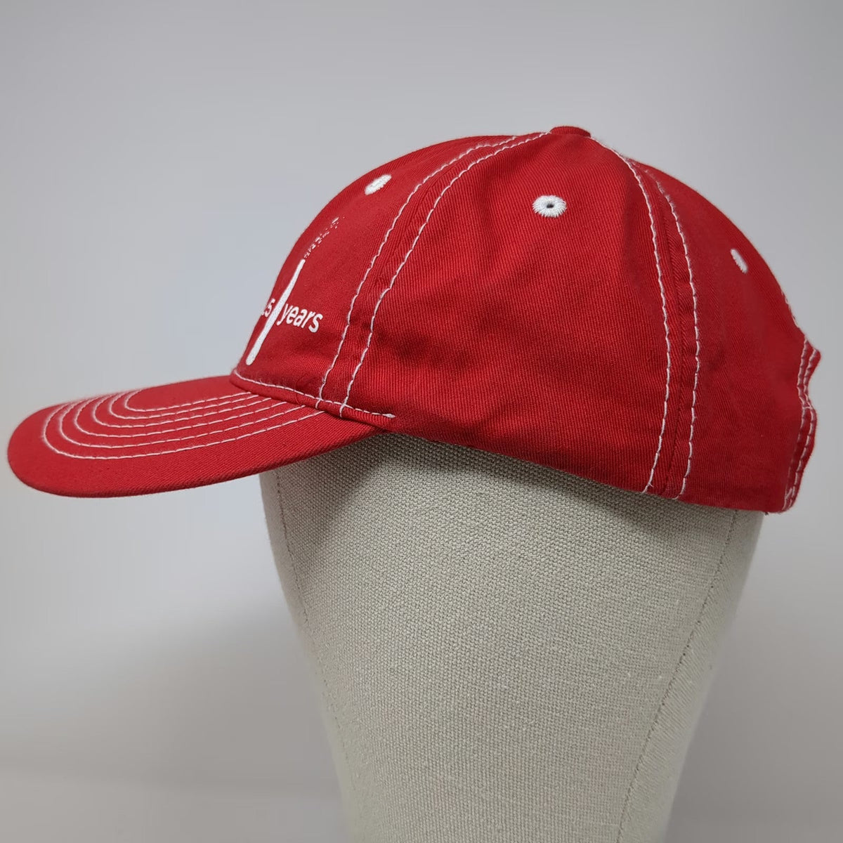 Coca-Cola Baseball Cap Red One Size 125 Years Anniversary Strapback Hat