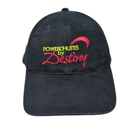 Powerchutes By Destiny Snapback Hat Black OSFA Adjustable Embroidered