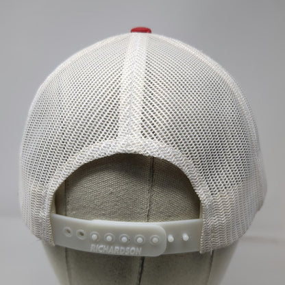 Richardson Trucker Hat Blue One Size Ray Poland Sons Construction Snapback