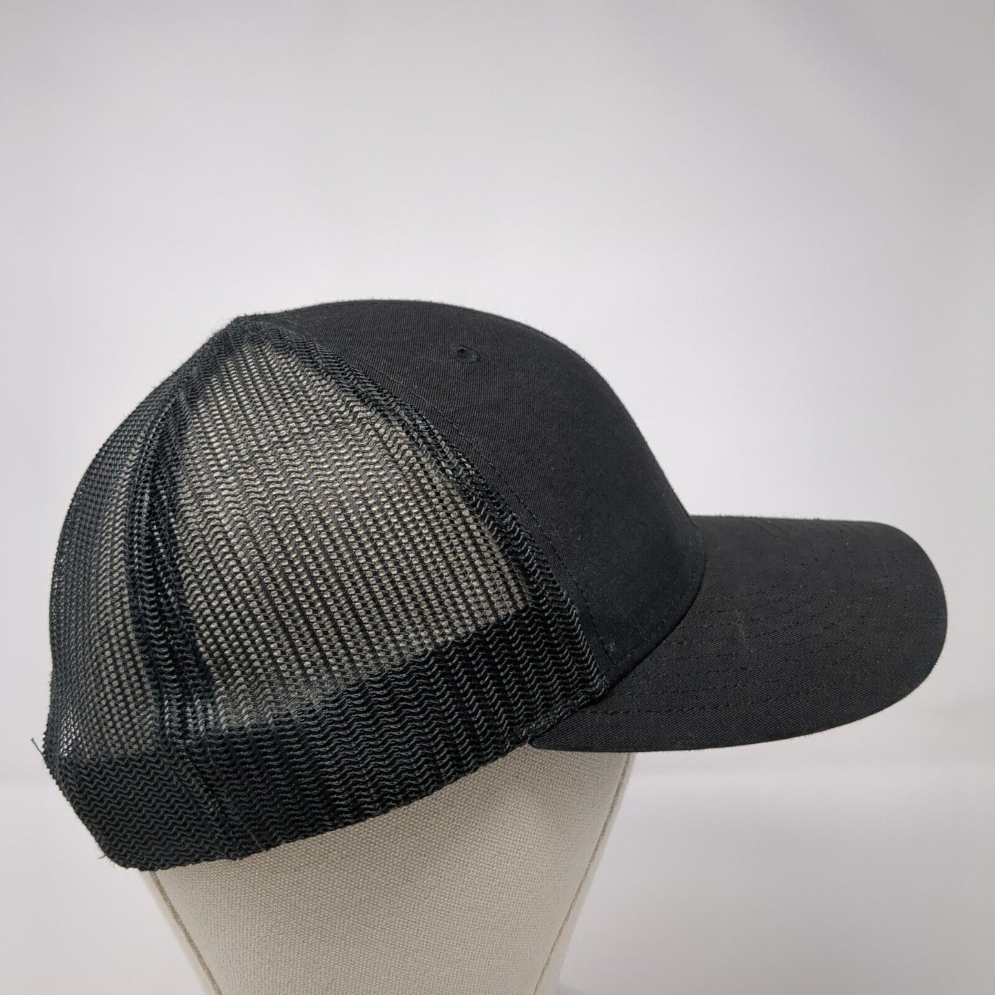 Valley Agronomics LLC Snapback Trucker Hat Black OSFA Mesh Back Solid