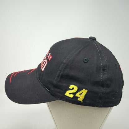 Chase Authentics Hendrick 24 National Guard Flames Black Baseball Cap One Size
