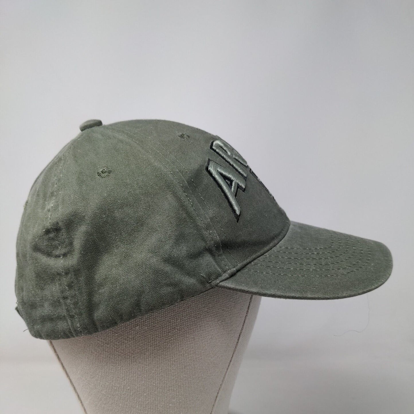 U.S. Army Strapback Hat Green OSFM Embroidered Adjustable Eagle Crest