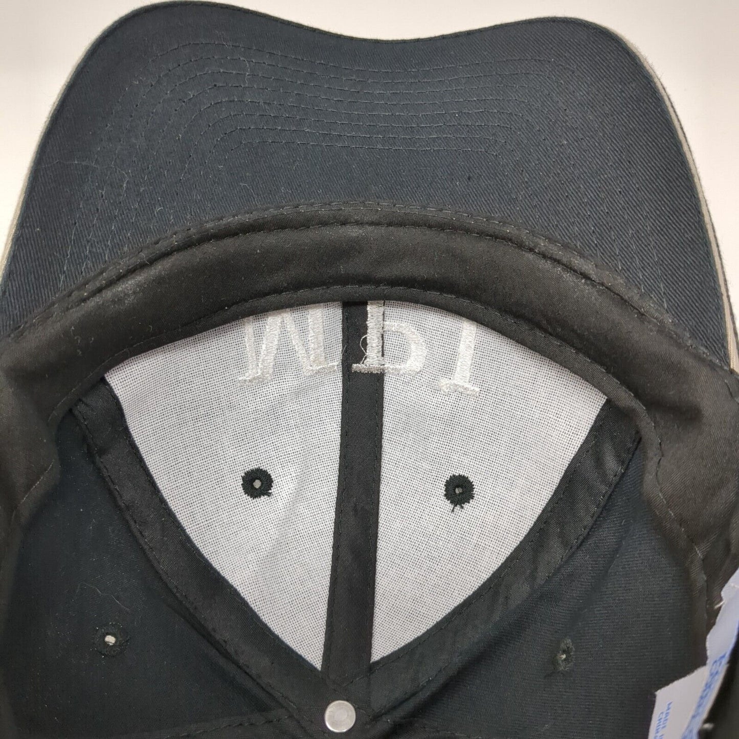 MPI Mercury Plastics Inc Strapback Hat Black One Size Adjustable Port Authority