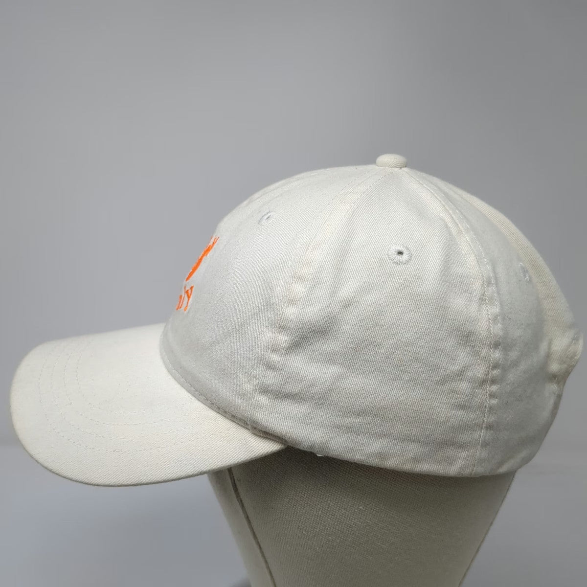 Queensboro Havenly Bird Embroidered Baseball Cap White One Size Slideback Hat