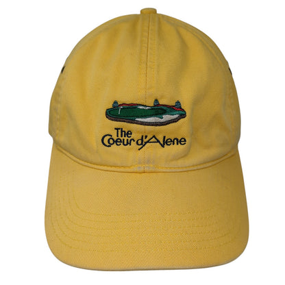 The Coeur d'Alene Slideback Hat Yellow One Size Adjustable Richardson