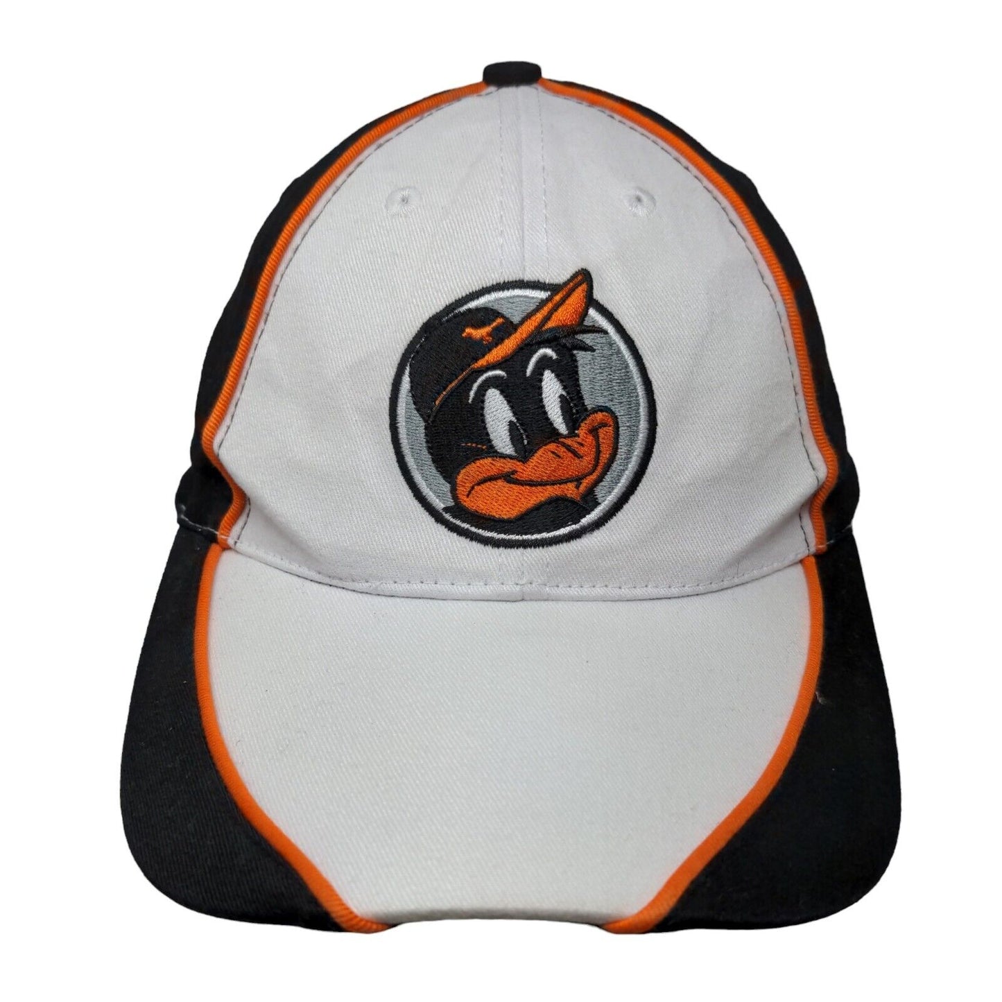Junior Orioles Chick Fil A Strapback Hat Black White Embroidered Logo