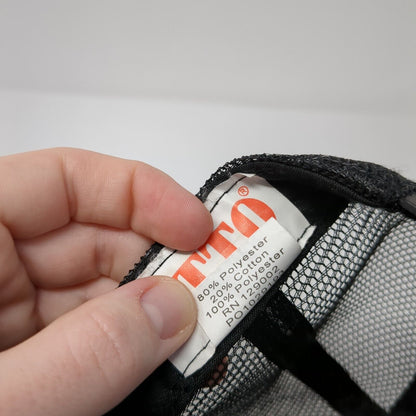 Visit Boise Snapback Trucker Hat Black One Size Adjustable Mesh Back Otto