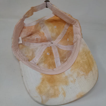 Unbranded Slideback Hat Multicolor OSFM Tie Dye Vent Holes 6 Panel Blank