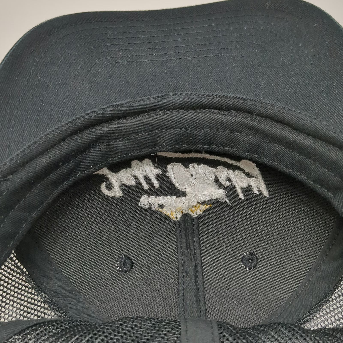 Port Authority Trucker Hat Black One Size Jeff Crosby Band Runnin Free Snapback